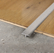 Satin stainless steel T-profile 26mm