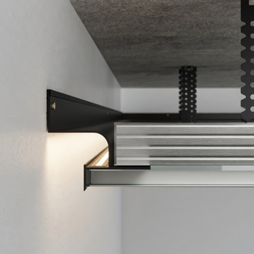 LED-профиль AST201 черный AST201 фото