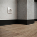 ASP58 "Arrow"  Aluminum Skirting Board (Black)