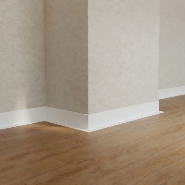 Aluminum Micro Skirting Board MPV450 45 mm (white)