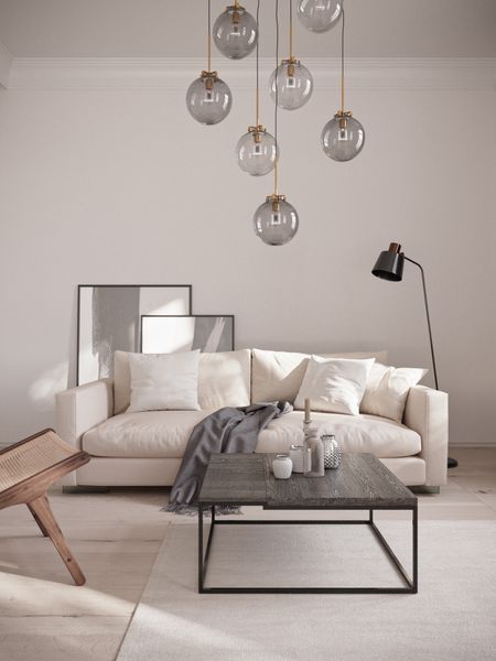 Плинтус скрытого монтажа 35 мм с LED-подсветкой (крашеный) ASPL35 фото
