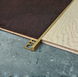 Decorative profile 6 mm, natural brass