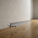 Aluminum Micro Skirting Board MPV018 9 mm (silver)