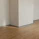 Aluminum Micro Skirting Board MPV018 9 mm (silver)