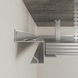 Shadow gap profile AST30 with LED lighting (uncoated)
