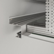 Shadow gap profile AST30 with LED lighting (uncoated)