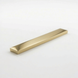 Polished brass strip for routed facades 10 mm