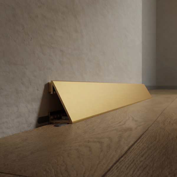Aluminum LED Micro Skirting Board MPV301 25 mm (RAL)