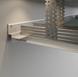Aluminium ceiling shadow-gap profile AST10 (mill finish)