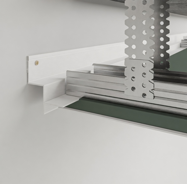 AST20 22 mm Shadow Gap Ceiling Profile White
