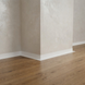 Aluminum Micro Skirting Board MPA317 34 mm (white)
