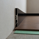 Rectangular Aluminum LED Skirting Board PNP608 60 mm (black)