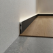 Rectangular Aluminum LED Skirting Board PNP608 60 mm (black)