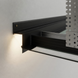 Shadow seam profile AST35 with LED lighting (black)