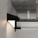 Shadow seam profile AST35 with LED lighting (black)