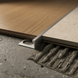 L-shaped tile profile 6 mm, anodized aluminum